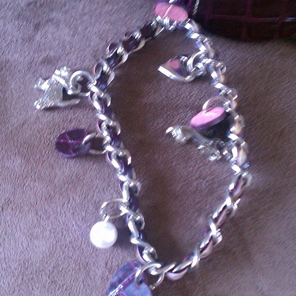 Liz Claiborne Purple Croc Wristlet Purse BOTTOM PRICE SALE!!! - Picture 5 of 5